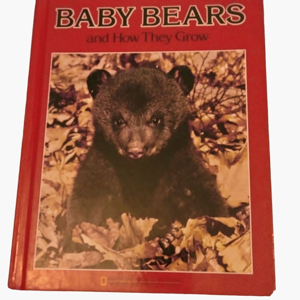 Baby Bears And How They Grow National Geographic Hardcover Book